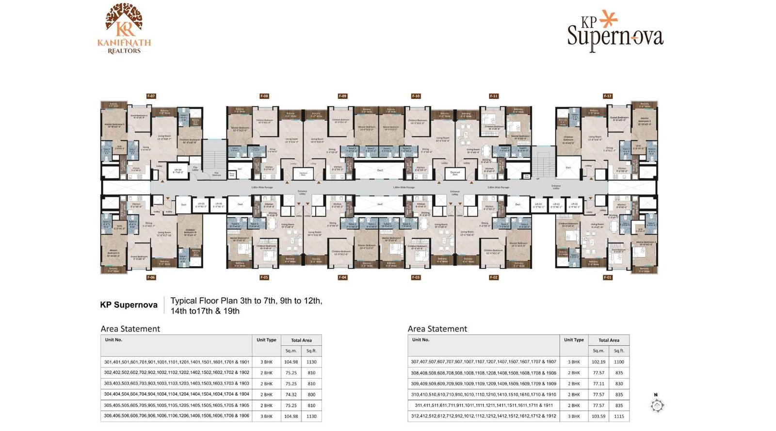 Kanifnath-KP-Supernova-Typical-Floor-Plan